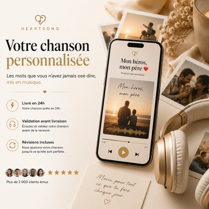 ❤️ HeartSong™ | Votre chanson personnalisée
